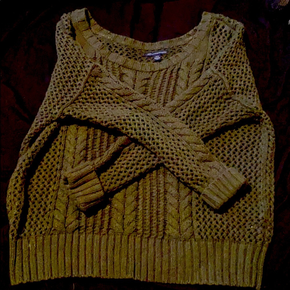 Green sweater